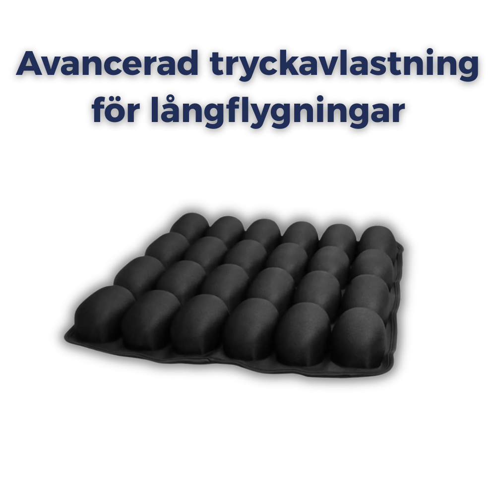 SeatComfort – Motverkar smärta på långflyg